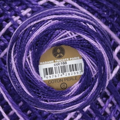 Perlé hímző gyöngyfonal színátmenetes 168