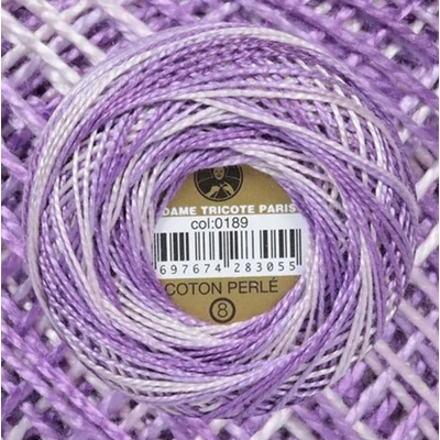 Perlé hímző gyöngyfonal színátmenetes 189