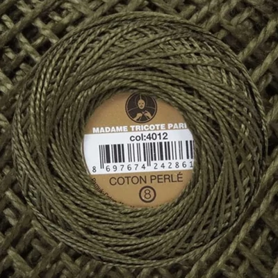 Perlé hímző gyöngyfonal 4012