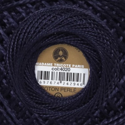 Perlé hímző gyöngyfonal 4020