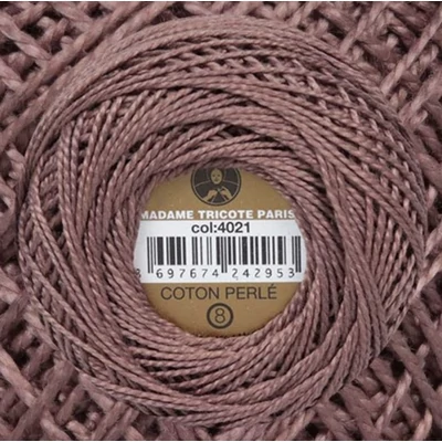 Perlé hímző gyöngyfonal 4021