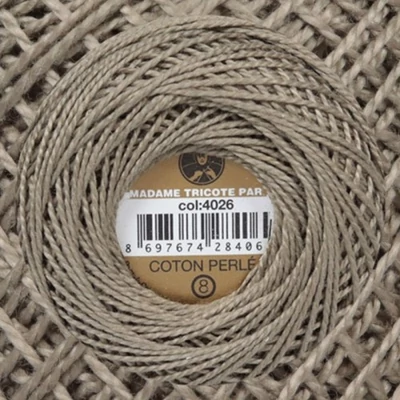 Perlé hímző gyöngyfonal 4026