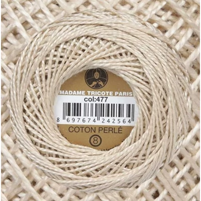 Perlé hímző gyöngyfonal 477