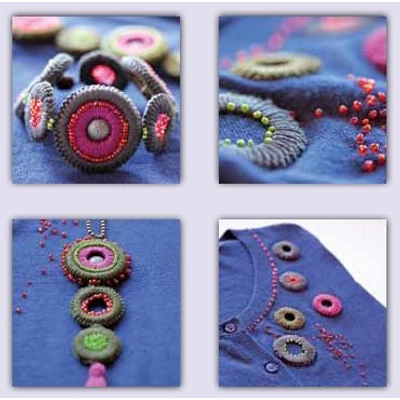 Horgolható műanyag karika - 30 mm