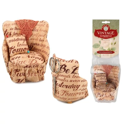 Fotel alakú ollótartó tűpárna