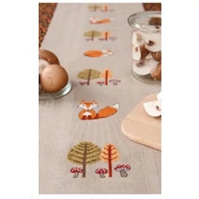 Rico 145-Őszi erdő-keresztszemes mintafüzet