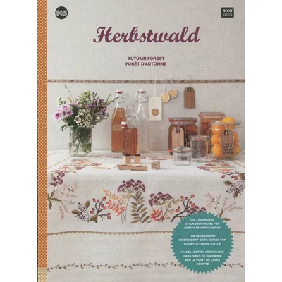 Rico 145-Őszi erdő-keresztszemes mintafüzet