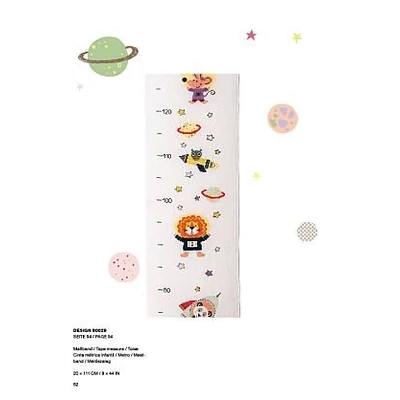 Rico 154-Kis asztronauta-keresztszemes mintafüzet