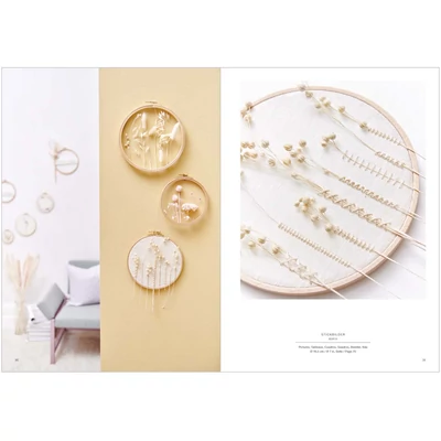 Rico 174 keresztszemes mintafüzet - Virágos terítő minták