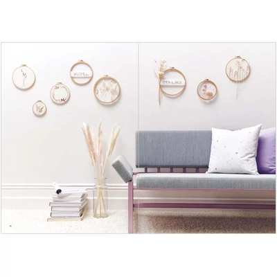 Rico 174 keresztszemes mintafüzet - Virágos terítő minták