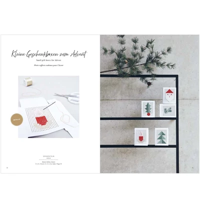 Rico 176 - Boldog karácsonyt keresztszemes mintafüzet