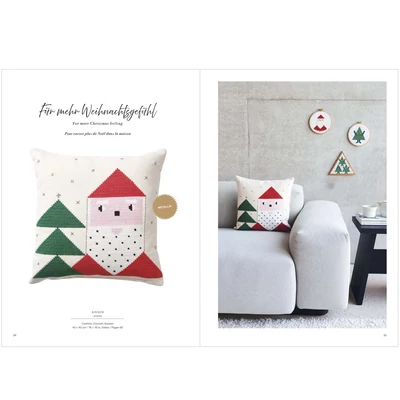 Rico 176 - Boldog karácsonyt keresztszemes mintafüzet