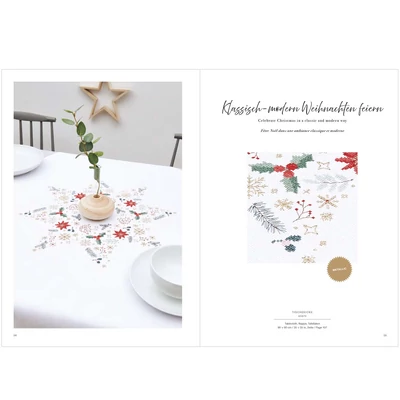 Rico 176 - Boldog karácsonyt keresztszemes mintafüzet