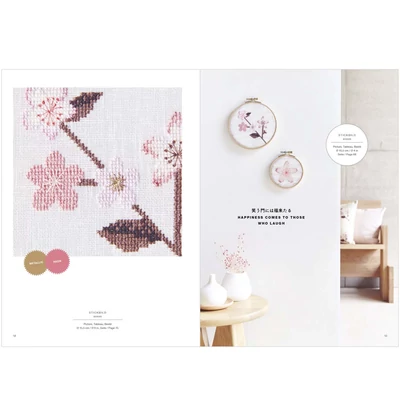 Rico 178 keresztszemes mintafüzet - Sakura