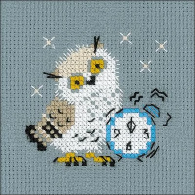 Keresztszemes készlet- Bagoly órával