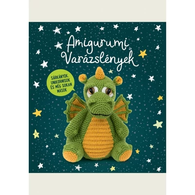 Amigurumi varázslények horgoló könyv