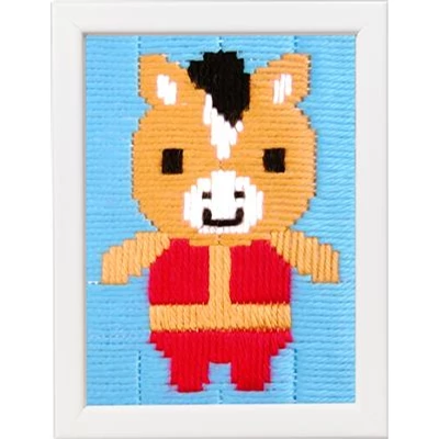 Hosszú öltéses készlet gyerekeknek- Szamár