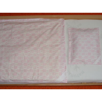 Hímezhető ágynemű-Állatos rózsaszín