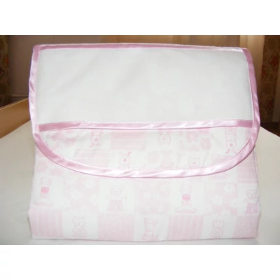 Hímezhető pelenkázólap-Állatos rózsaszín