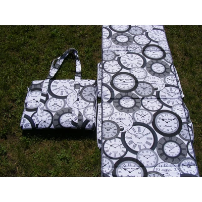 Napozó táska-Órás