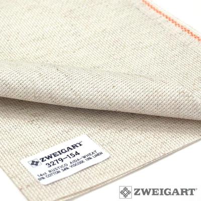 Rusztikus aida 14ct 110 cm széles világos natúr színű