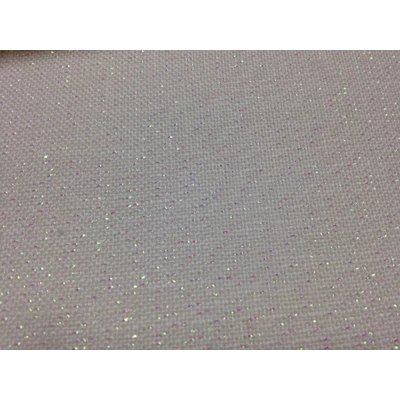 Zweigart Belfast ezüstösen csillogó szállal szőtt hímzővászon 32 ct 70 cm széles