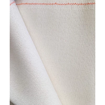 Zweigart Edinburgh ezüstösen csillogó szállal szőtt hímzővászon 35 ct 70 cm széles