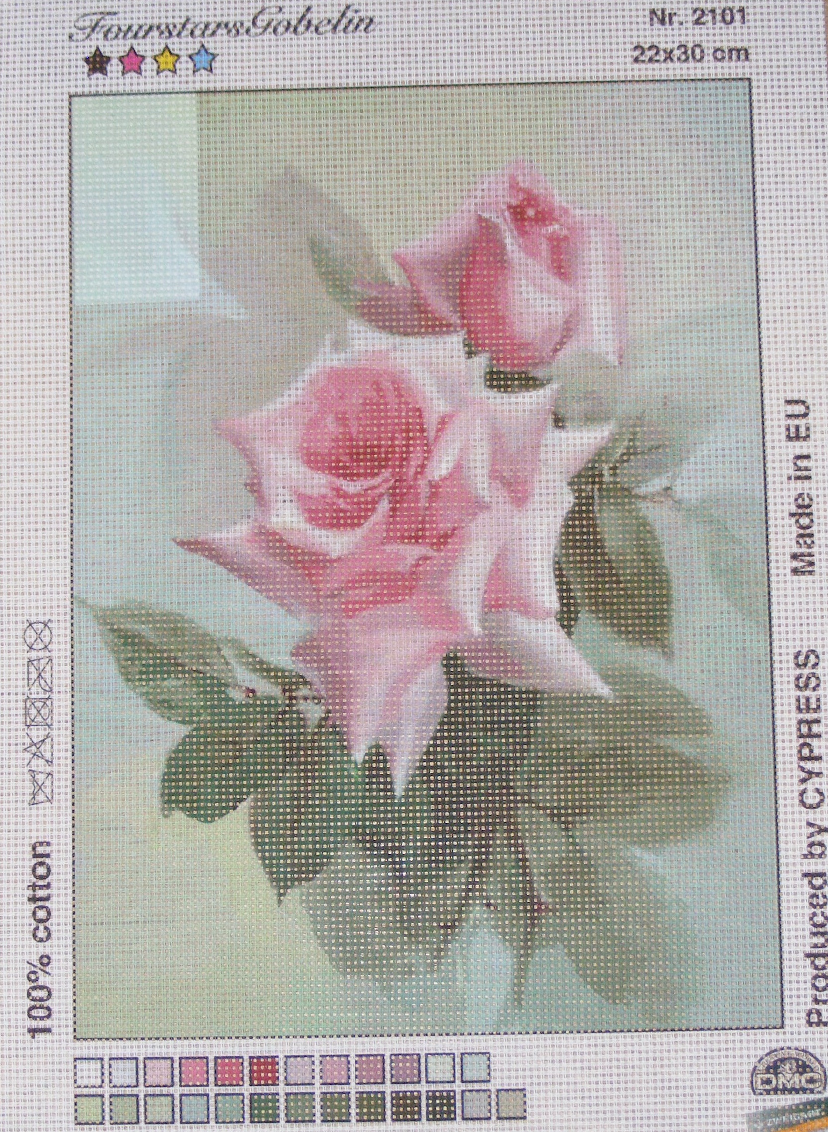 Gobelin 22x30 cm - Virág 2101